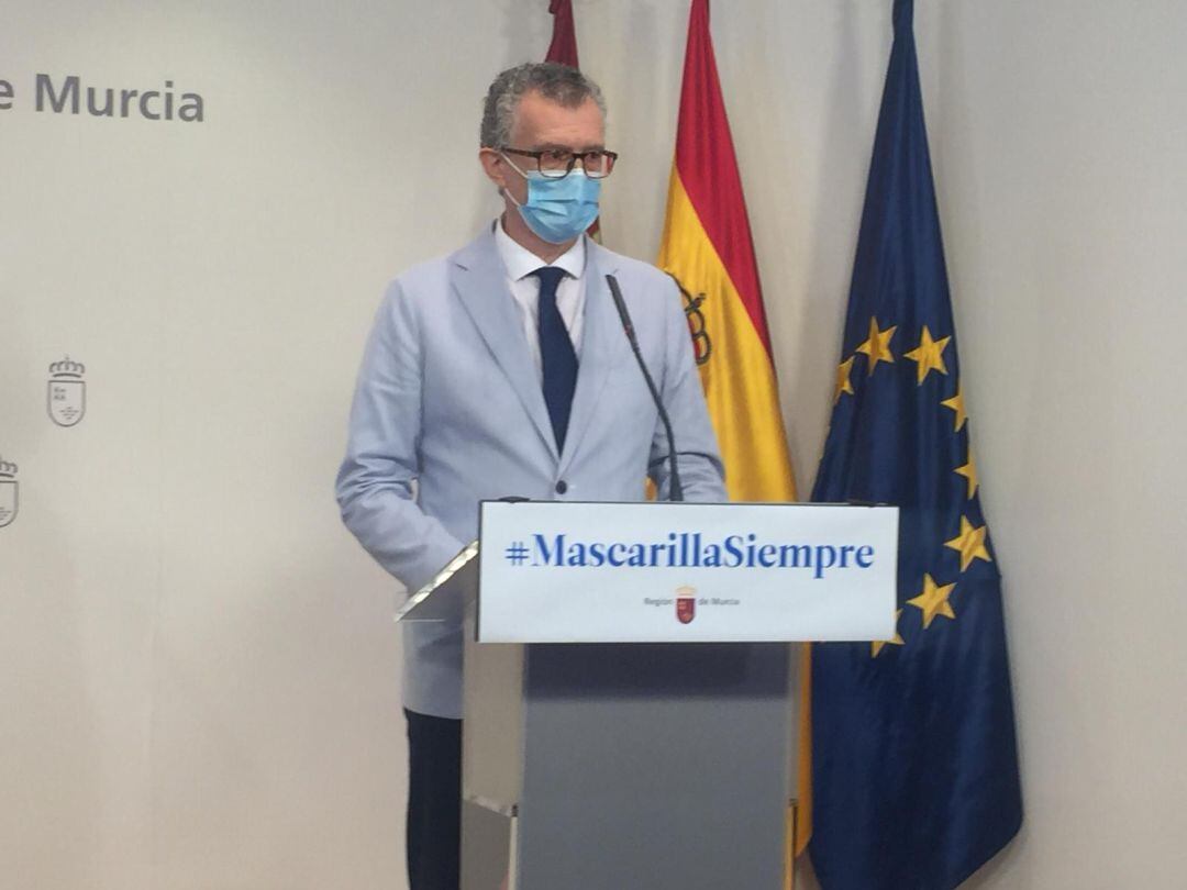 Juan José Pedreño, consejero de Salud