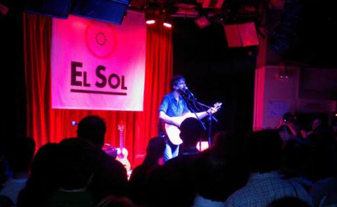 Xoel López en la sala El Sol de Madrid