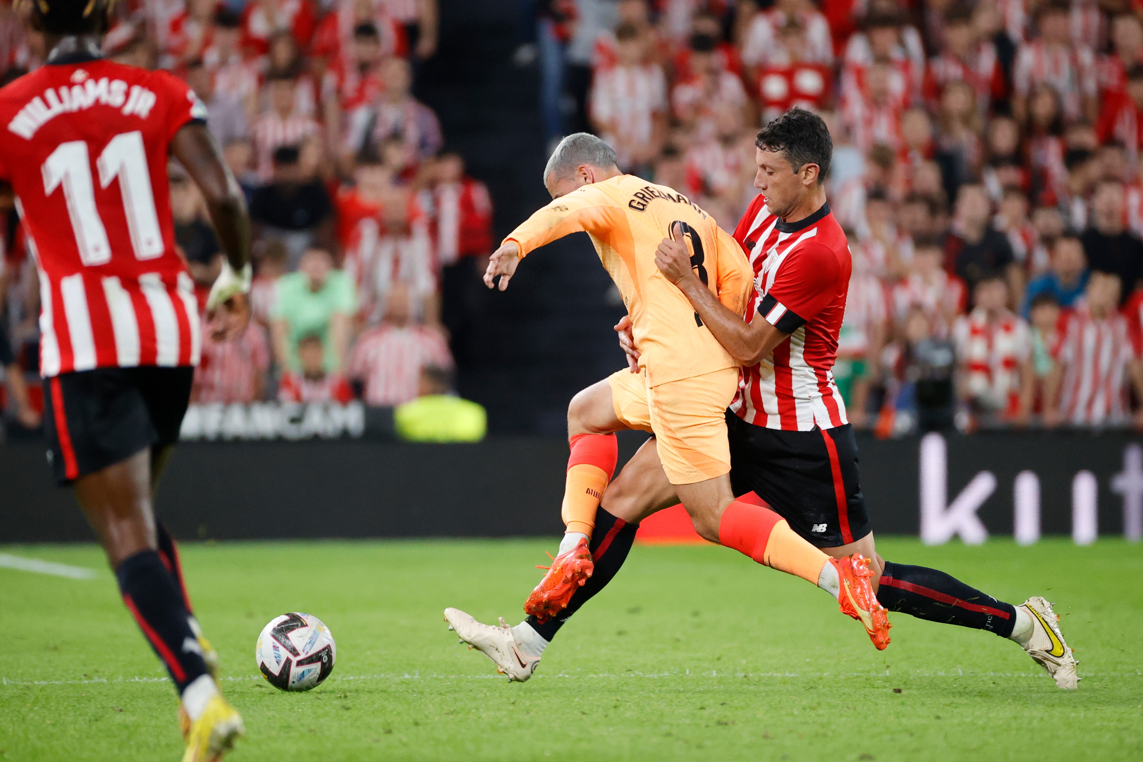 El Athletic vestirá con su camiseta principal en el Cívitas Metropolitano.