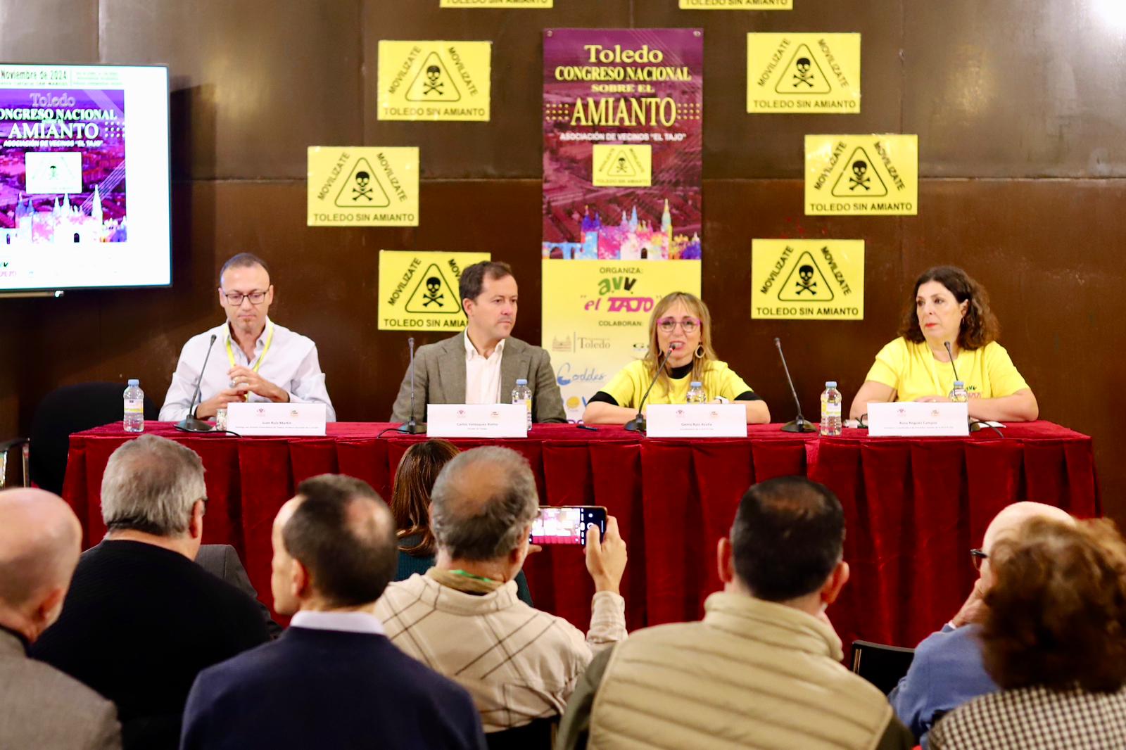 Inauguración del Congreso Nacional sobre Amianto que se celebra en Toledo