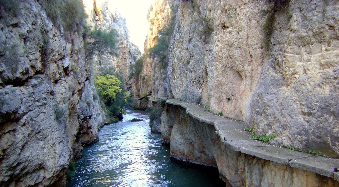 El paraje de Los Cañones es uno de los lugares naturales más bonitos en el entorno de la capital jiennense