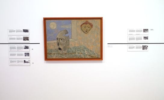 Alguna de las obras expuestas