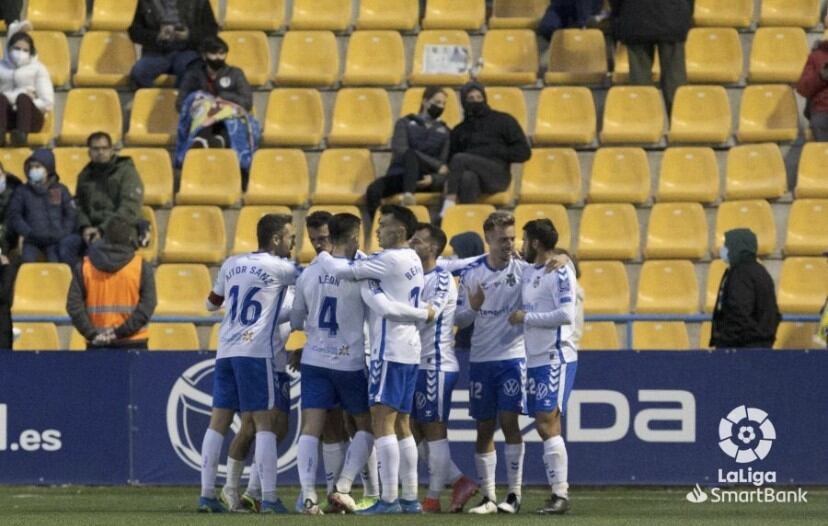 El Tenerife conquistó su séptimo triunfo a domicilio.