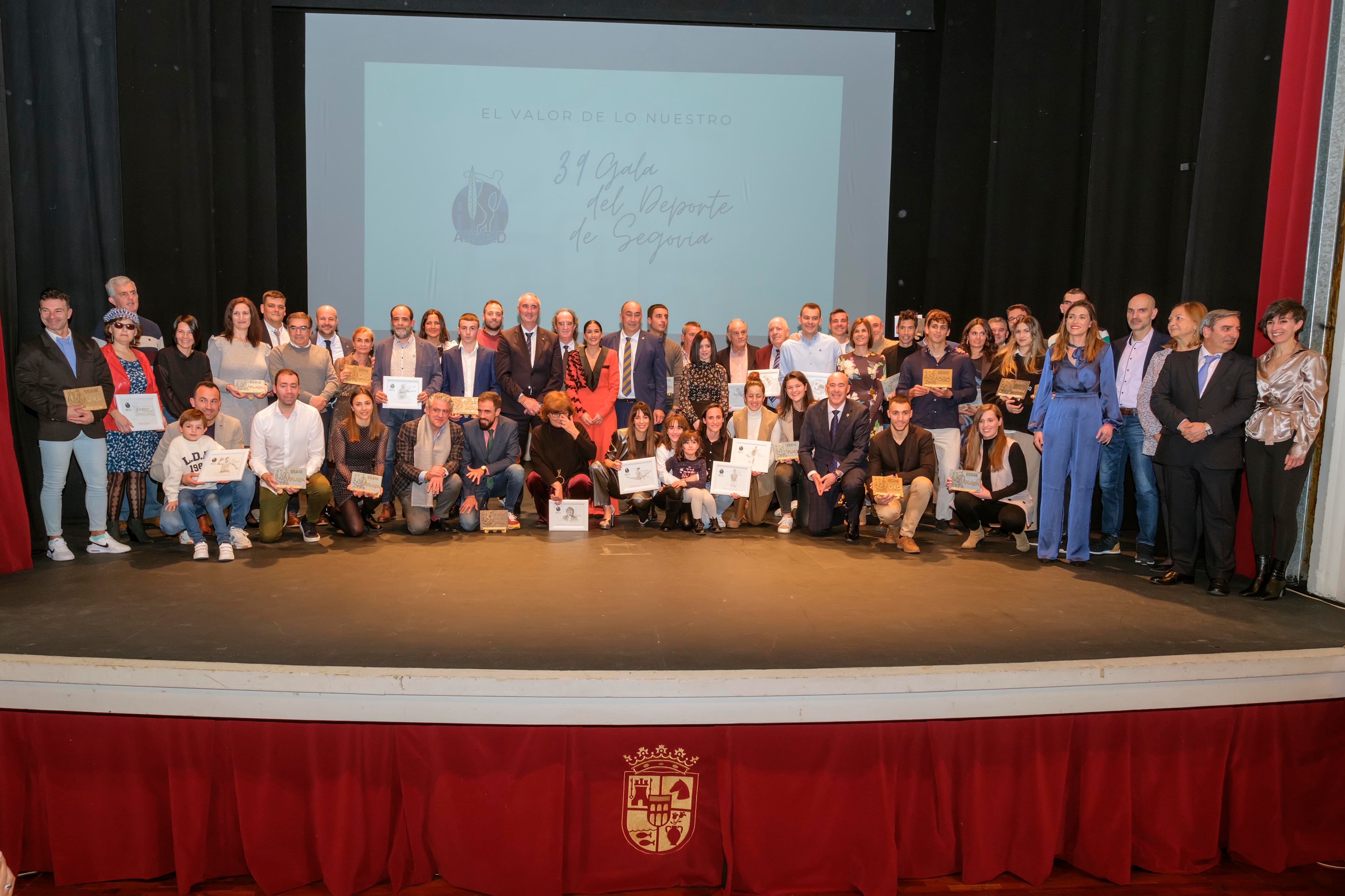 Premiados en la gala del deporte 2024