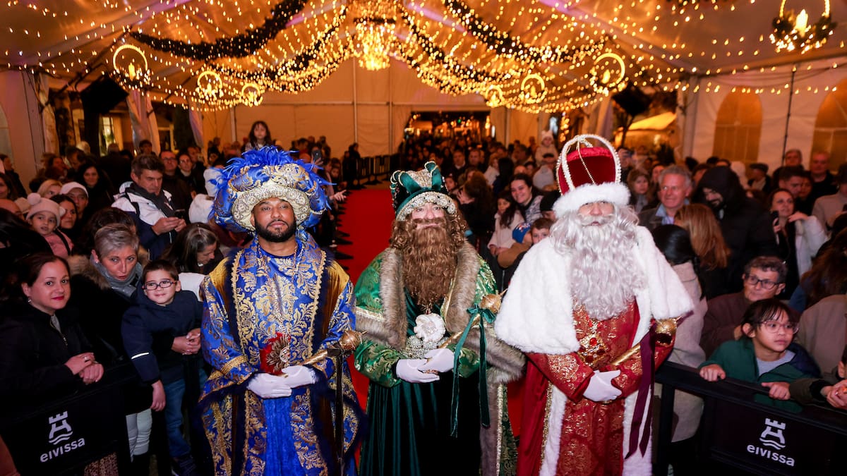 Los Reyes Magos adelantan su llegada a Ibiza