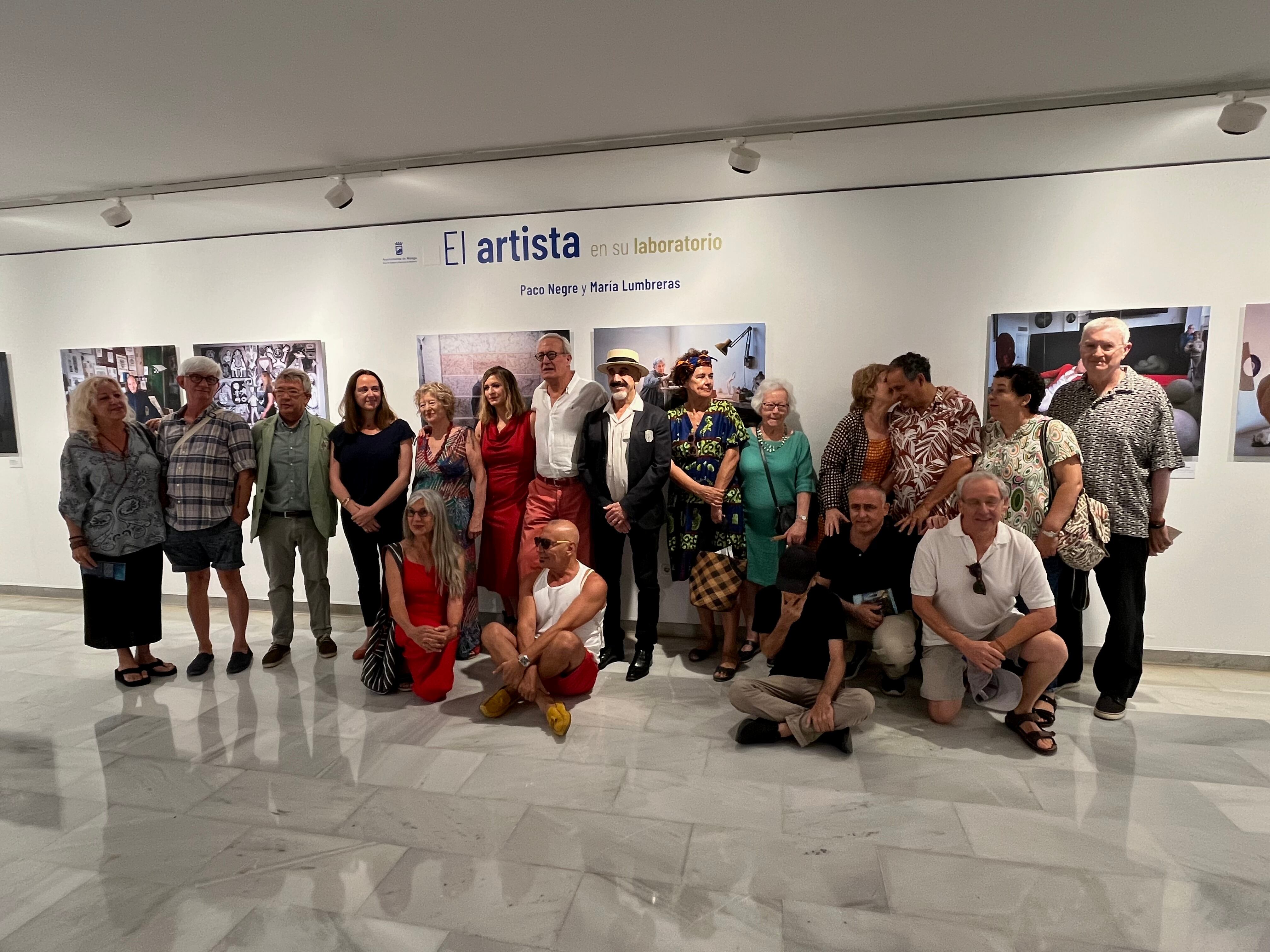 Presentación de &quot;El artista en su laboratorio&quot; en el Archivo Municipal de Málaga