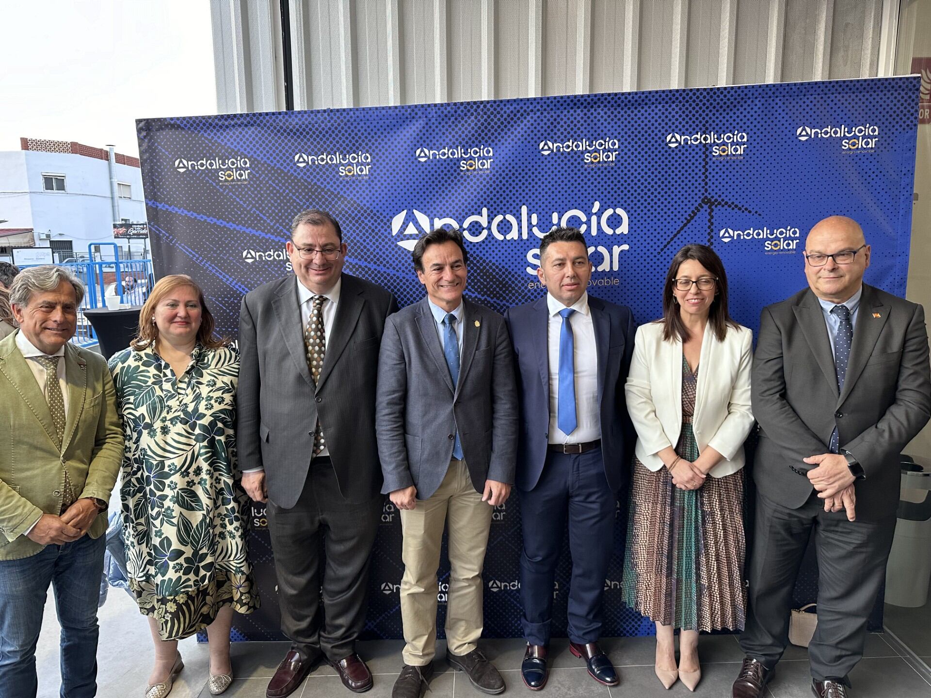 Inauguración de las nuevas instalaciones de Andalucía Solar en Jaén.