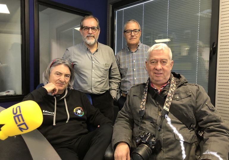 Integrantes del grupo de fotografía Diafragma