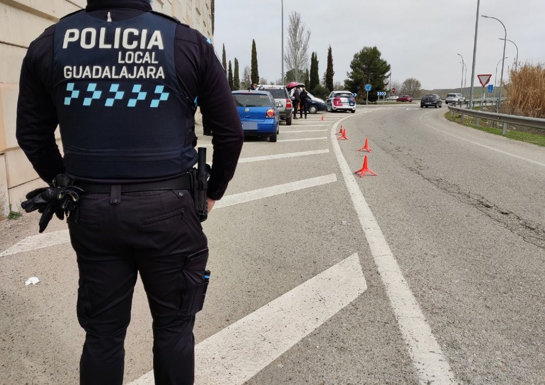 Agente de la policía local de Guadalajara