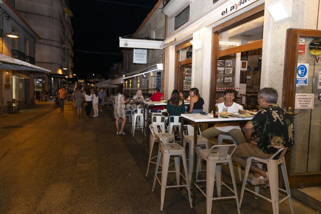 Terraza en Sanxenxo