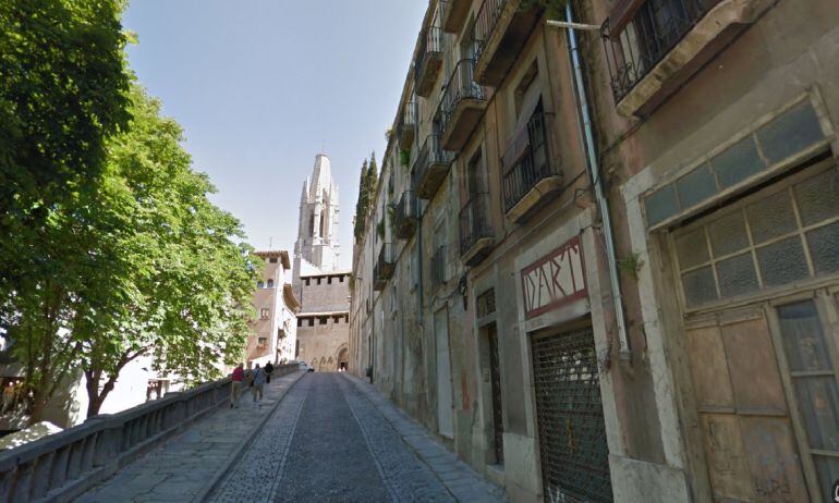 Les finques afectades la número 6 i 8 de la Pujada Sant Feliu