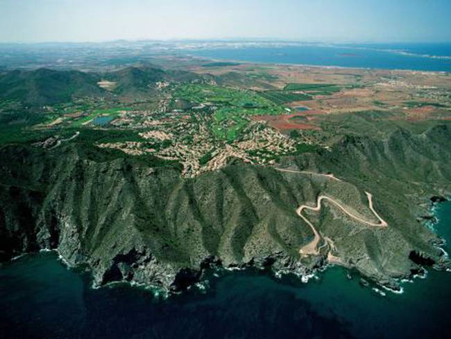 Vista aérea de La Manga Club