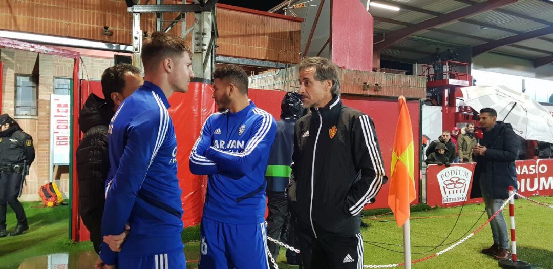 Vigaray y Luis Súarez esperan la decisión del colegiado