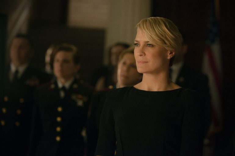 Robin Wright interpreta a Claire Underwood en &#039;House of cards&#039;