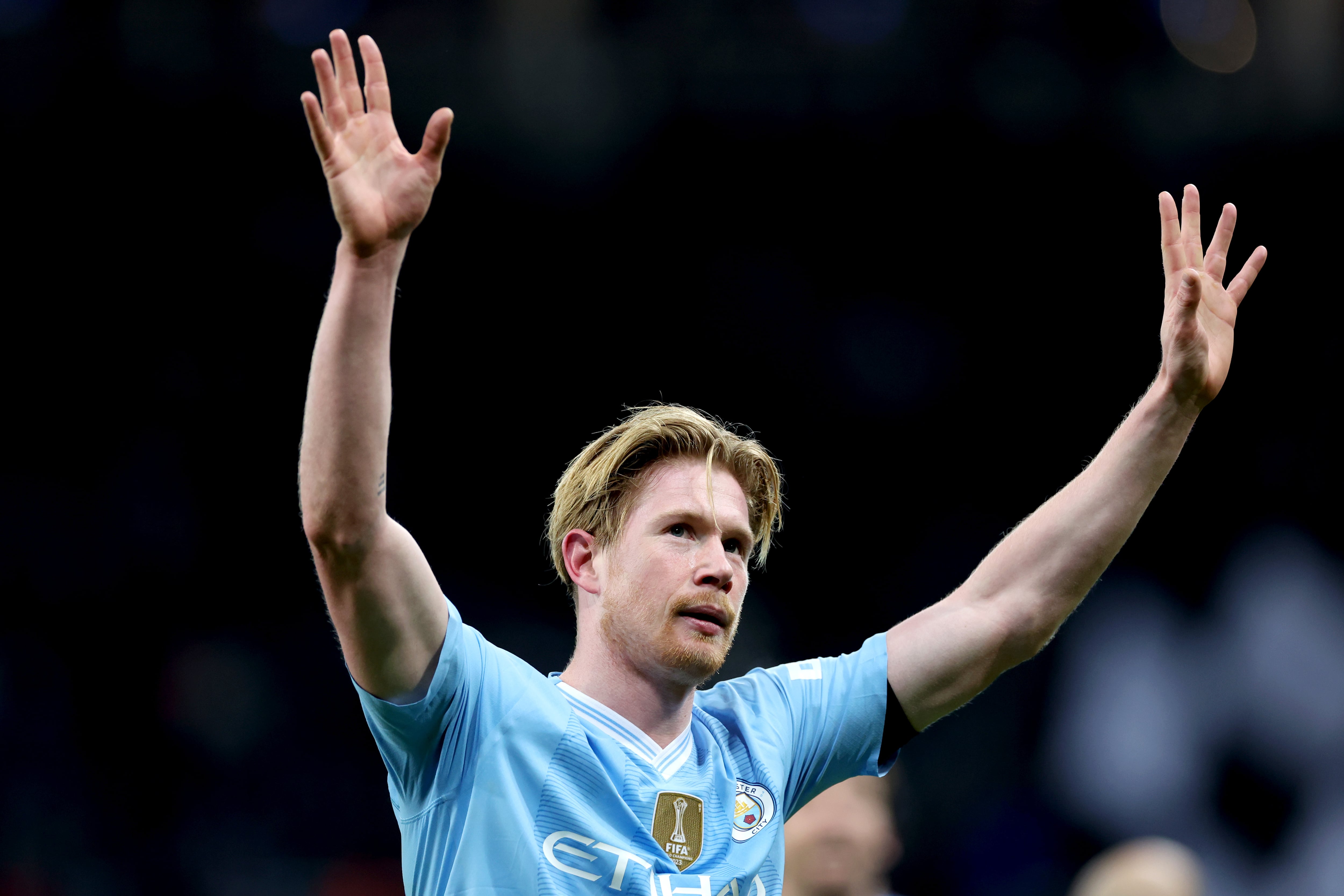 Kevin de Bruyne, durante un partido de Premier League entre Manchester City y Newcastle United