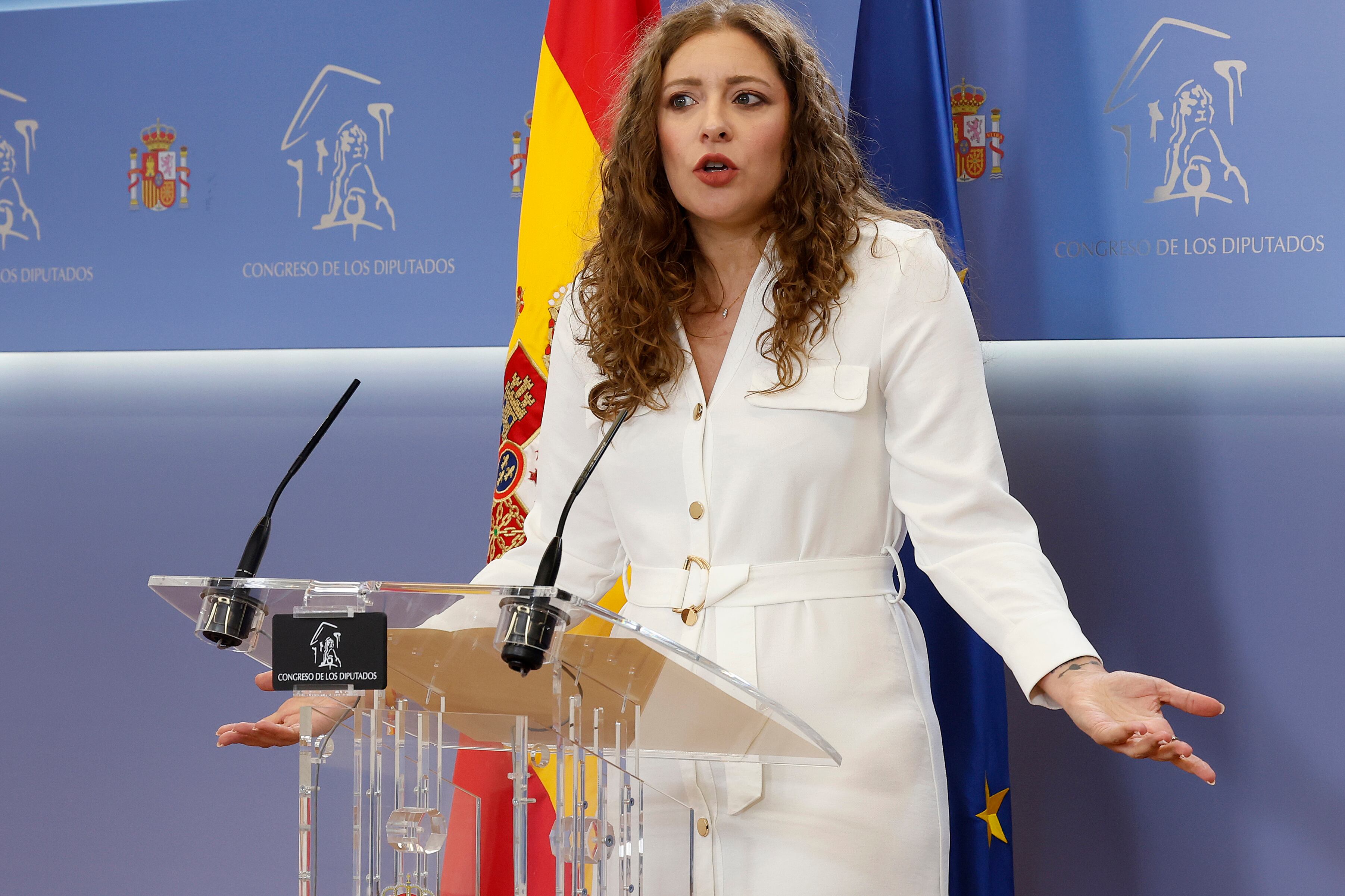 La portavoz del PP en el Congreso, Ester Muñoz.