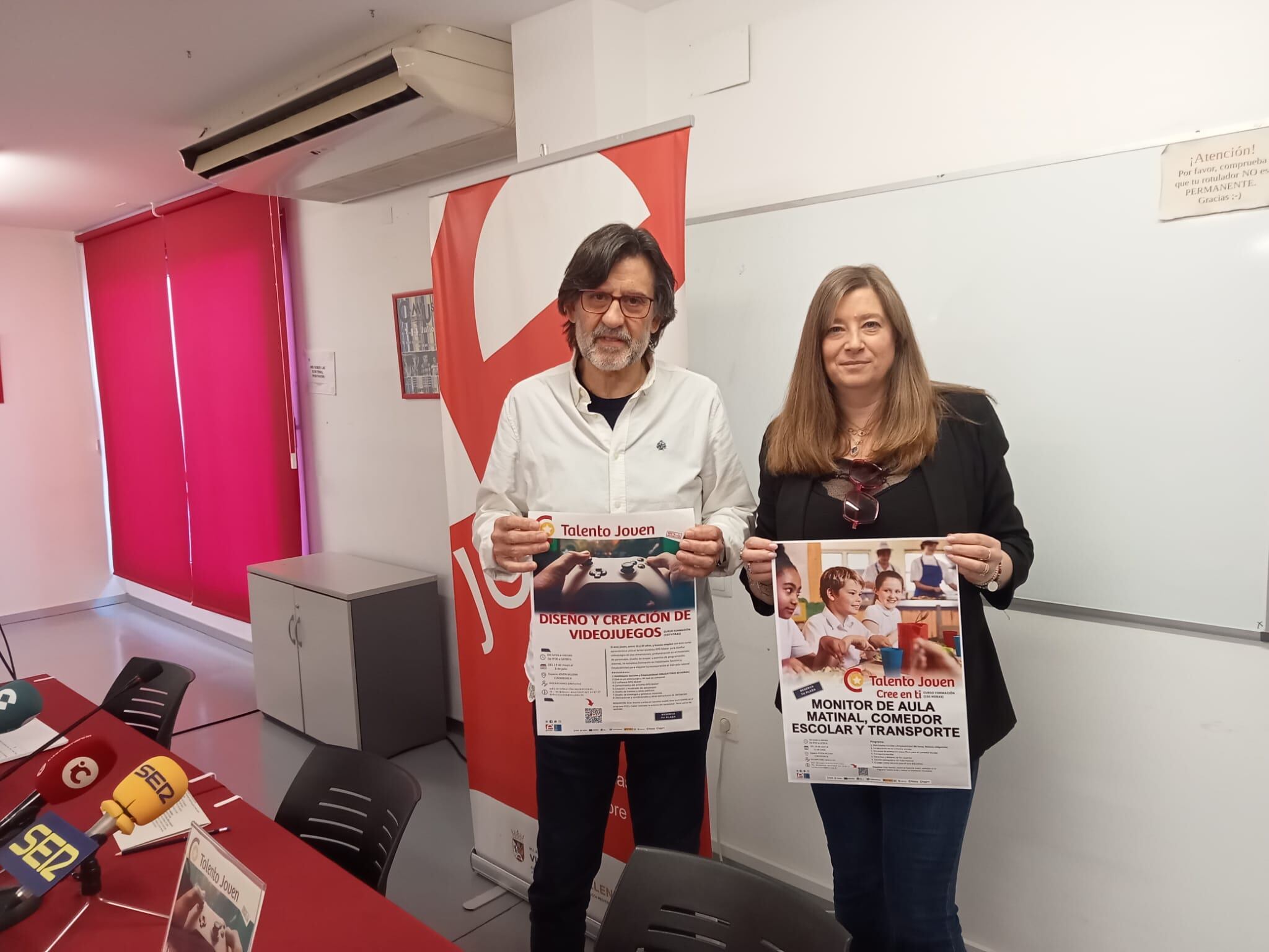 Juan Rubio y Eva García