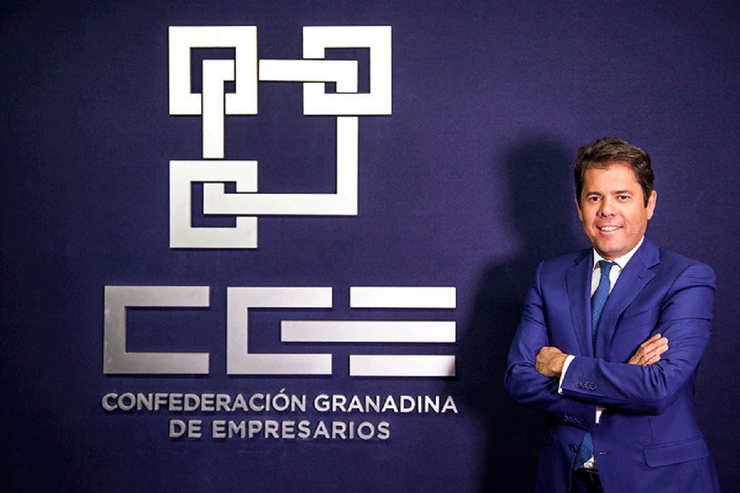 Gerardo Cuerva, presidente de la Confederación Granadina de Empresarios y de Cepyme