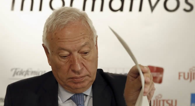 El ministro de Asuntos Exteriores, José Manuel García-Margallo