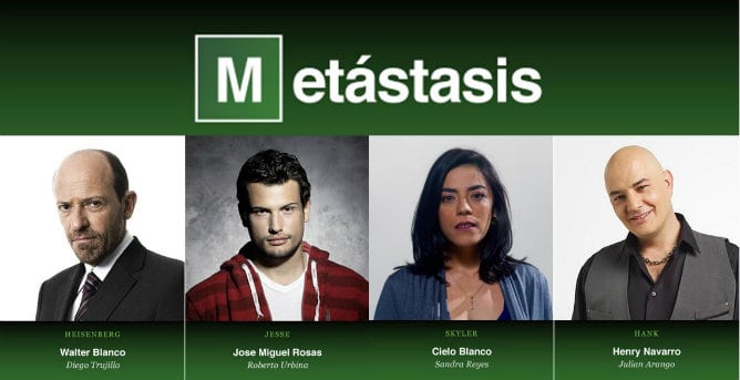 Protagonistas de &#039;Metástasis&#039;, la adaptación colombiana de &#039;Breaking Bad&#039;