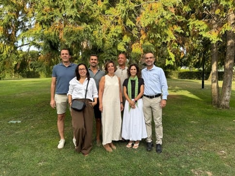 Junta directiva del Club de Tenis Osca