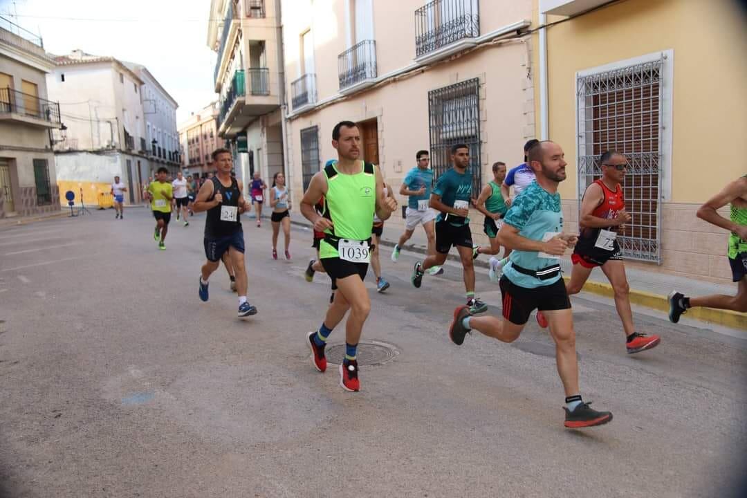 Vicente, en carrera