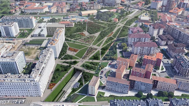 Infografía sobre el cubrimiento de las vías.