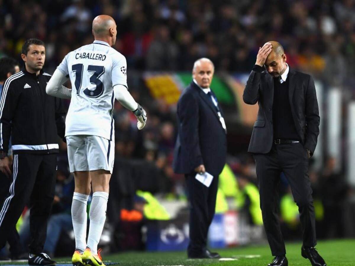 La noche horrible de Guardiola, en imágenes