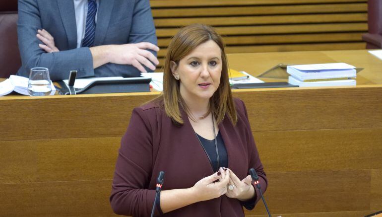 La portavoz adjunta de los populares en Les Corts, Mª José Català