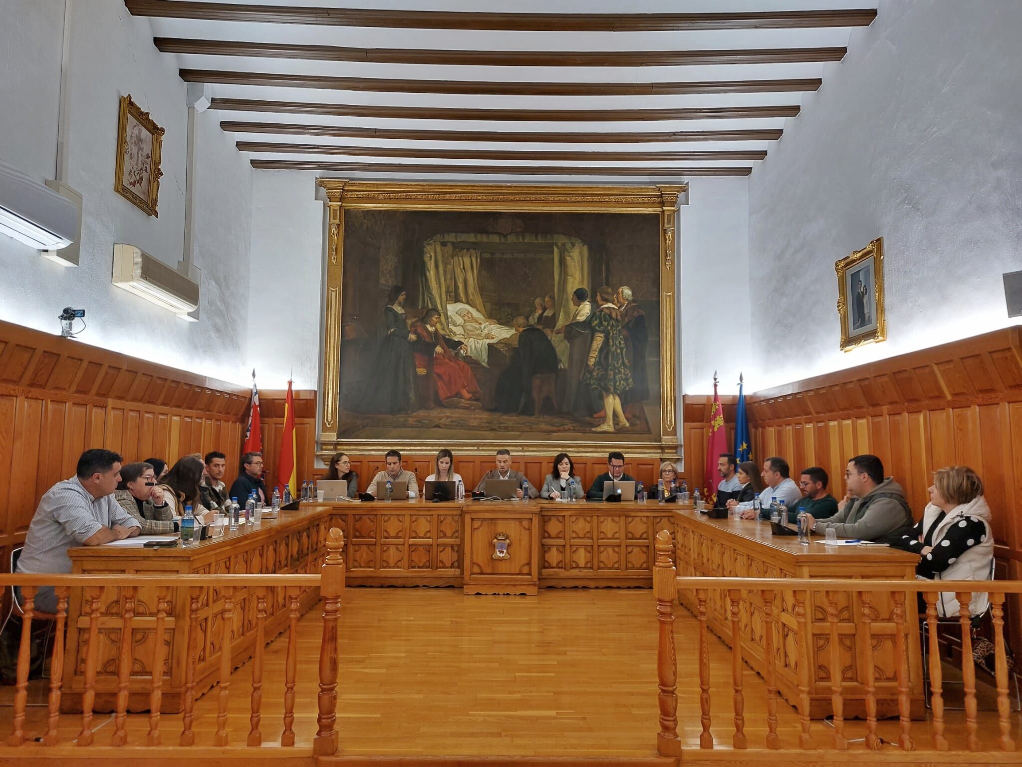 Celebración del Pleno Extraordinario en Caravaca