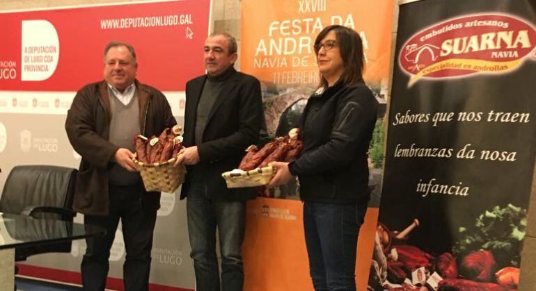 Presentación de la Festa da Androlla en Navia de Suarna