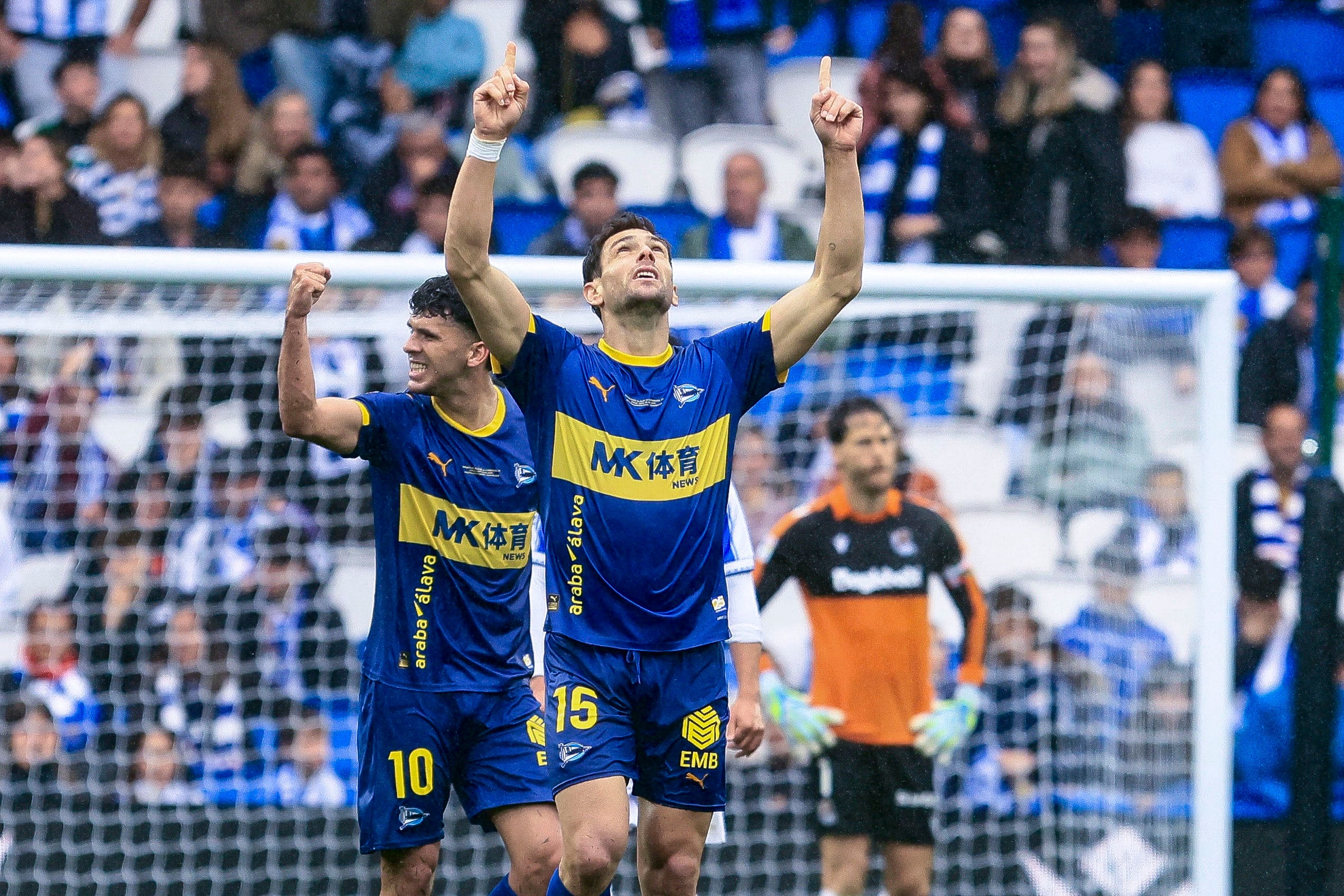 Gol del empate final.