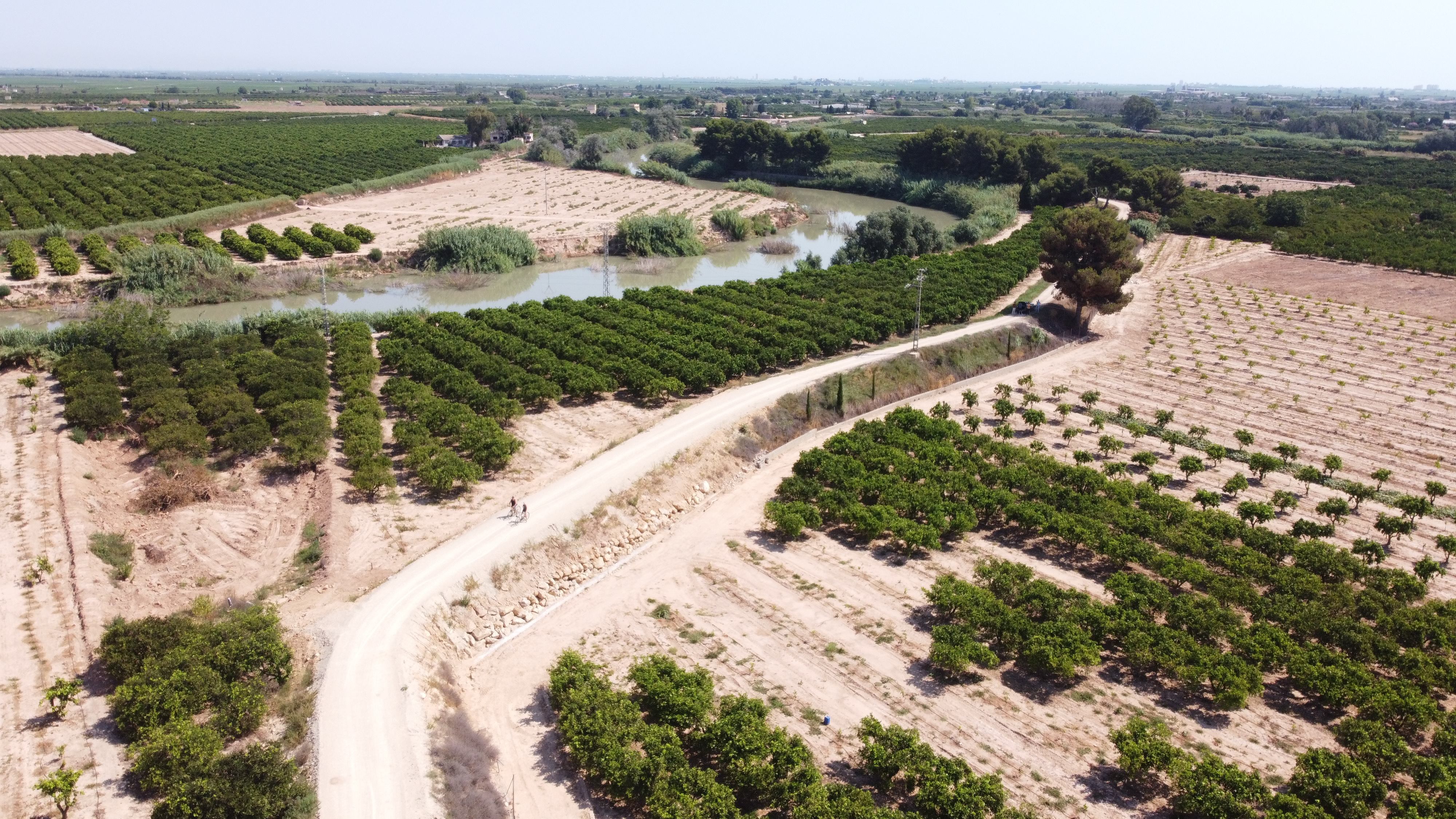 La CHJ acaba la restauración de los cauces dañados por la DANA en el tramo bajo del Júcar