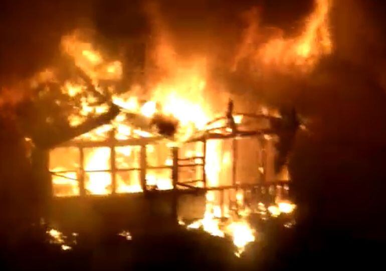 El incendio del número 21 de la calle Arragueta de Eibar se produjo el pasado 3 de marzo