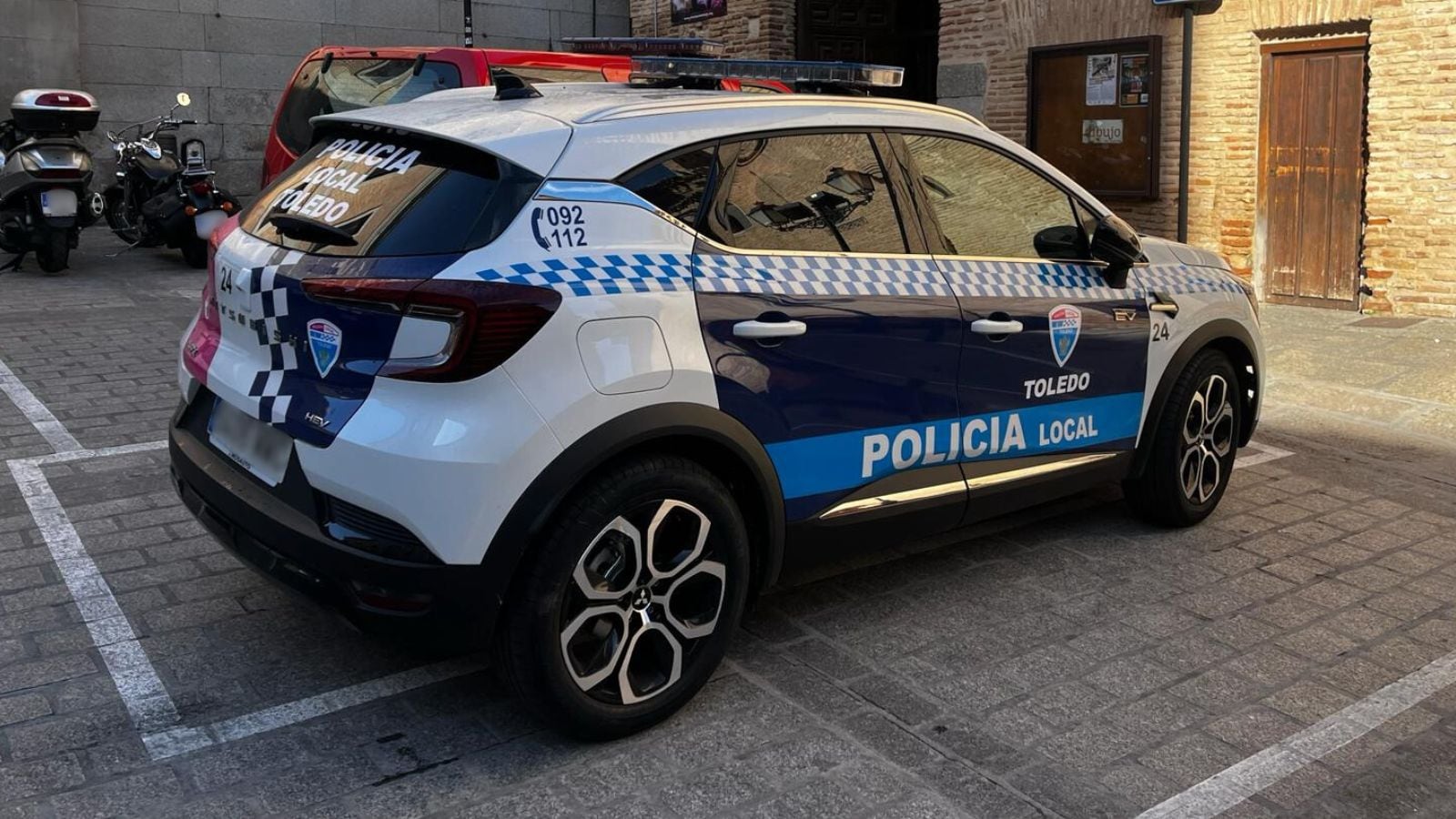 Imagen de archivo de un coche patrulla de la Policía Local de Toledo