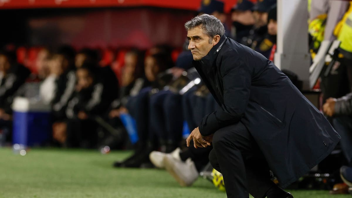 Valverde reconoce que las alarmas están encendidas en el Athletic: "Nuestra situación en Liga es mala, muy mala. Hay que revertirla como sea"