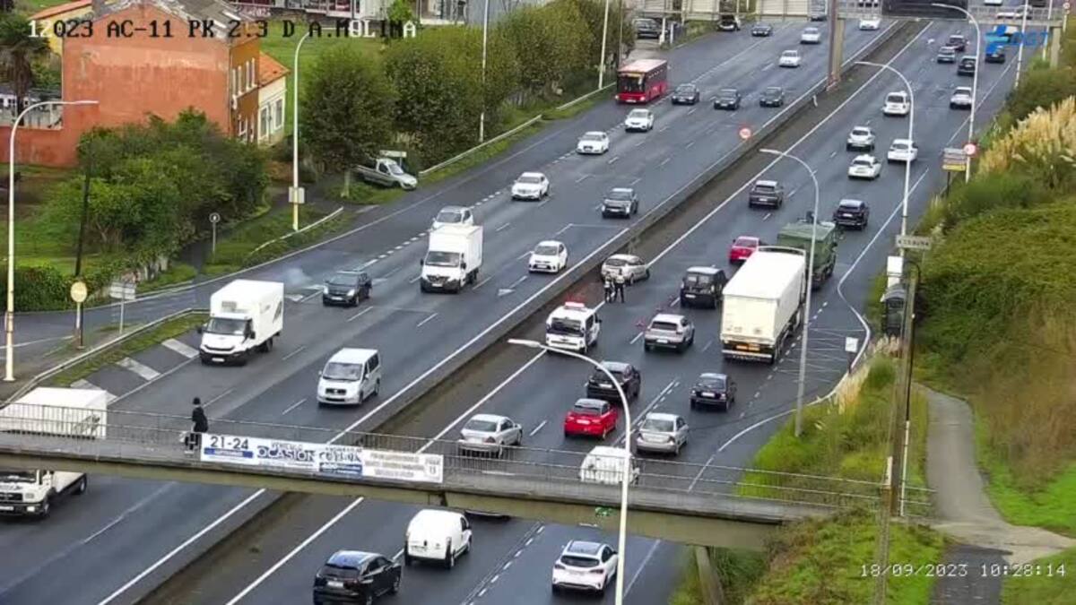 Los accesos a Pocomaco en dirección salida desde Alfonso Molina se verán afectados a partir de mañana