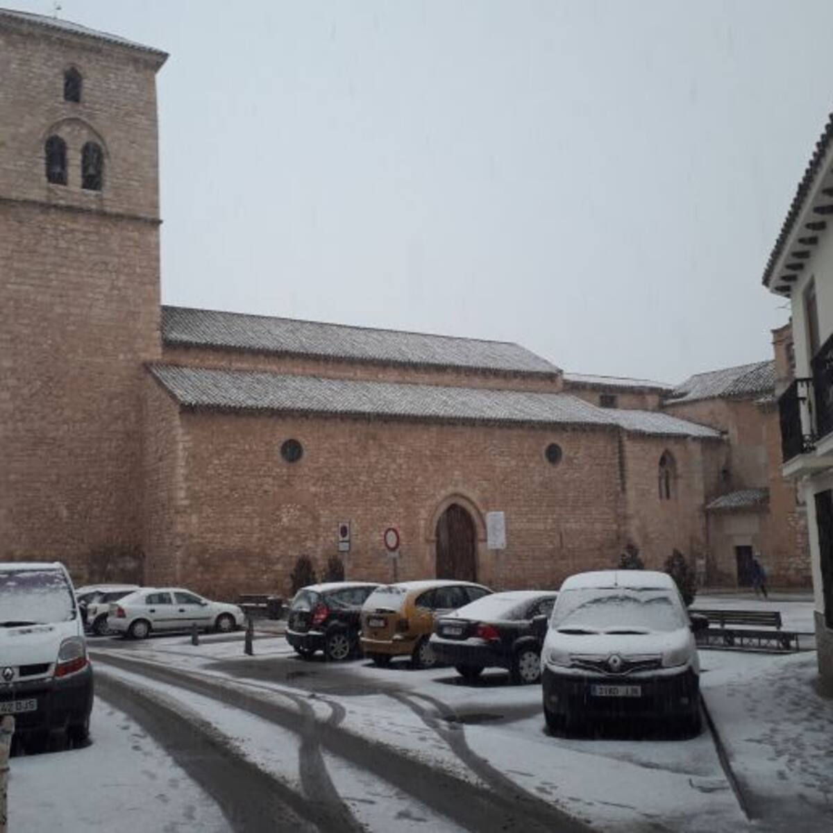 Ciudad Real se cubre de blanco