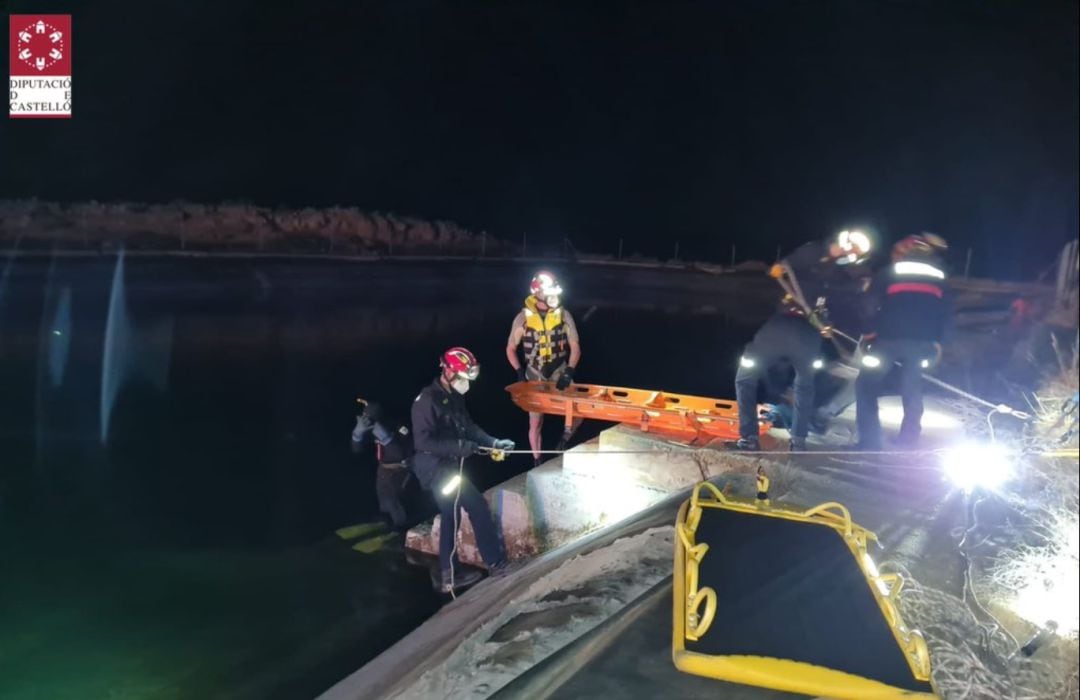 Efectivos del Consorcio de Bomberos de Castellón han rescatado el cadáver del hombre