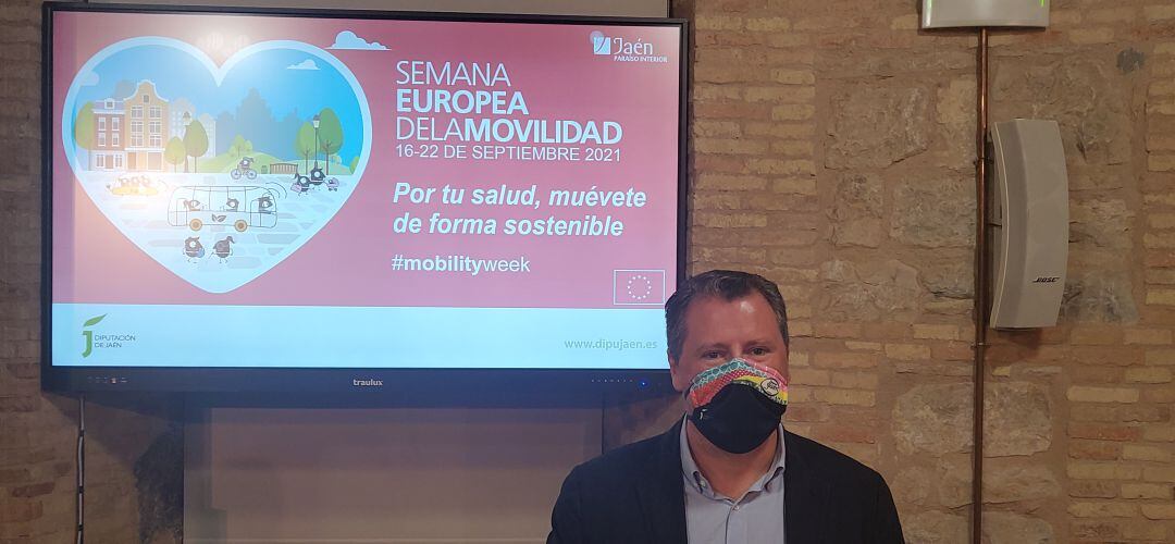 El diputado de Agricultura y Medio Ambiente, Pedro Bruno, ha presentado las actividades de la Semana Europea de la Movilidad.