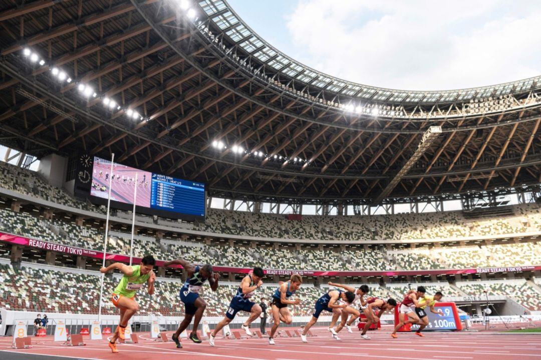 Pistas del Estadio Olímpico de Tokio