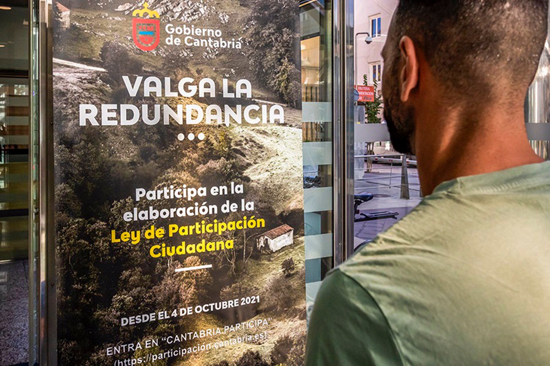 Ley con el proceso de participación en la Ley de Participación Ciudadana de Cantabria.