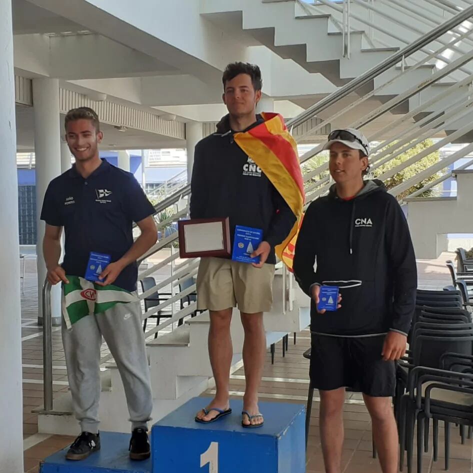 El regatista del Nàutic va guanyar el Campionat d'Espanya a Almería.