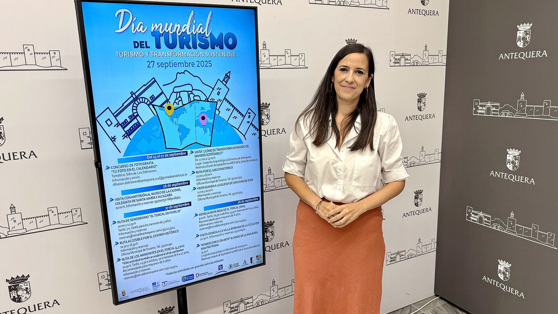 Presentación de las actividades con motivo del Día Mundial del Turismo en Antequera