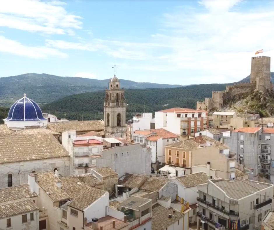 Panorámica de Banyeres de Mariola