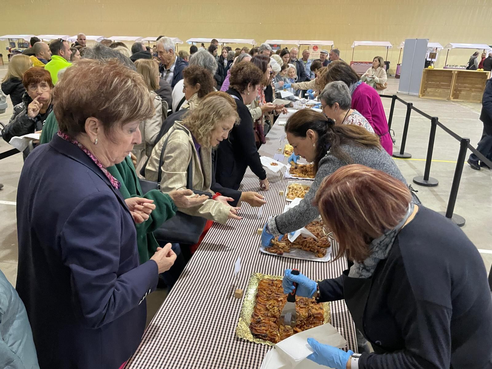 El año pasado se repartieron 1.500 porciones de este postre fragatino
