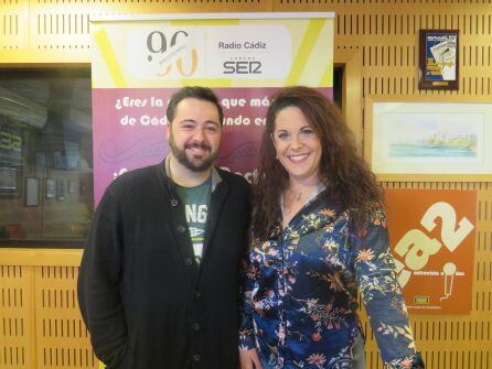 Diego Marchán e Irene Gallardo, en el Doctorado Honoris Cádiz