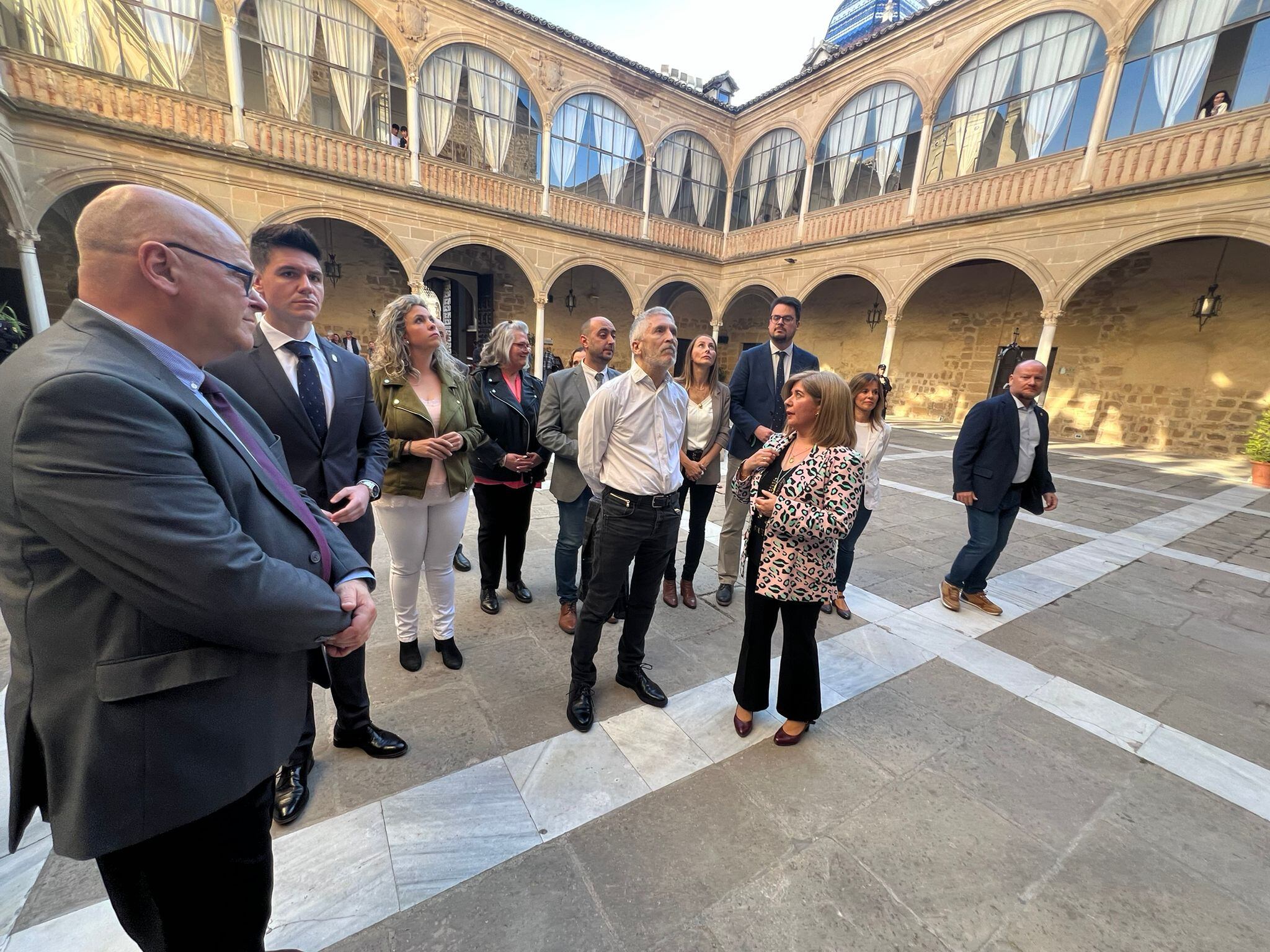 El ministro Marlaska visita Úbeda