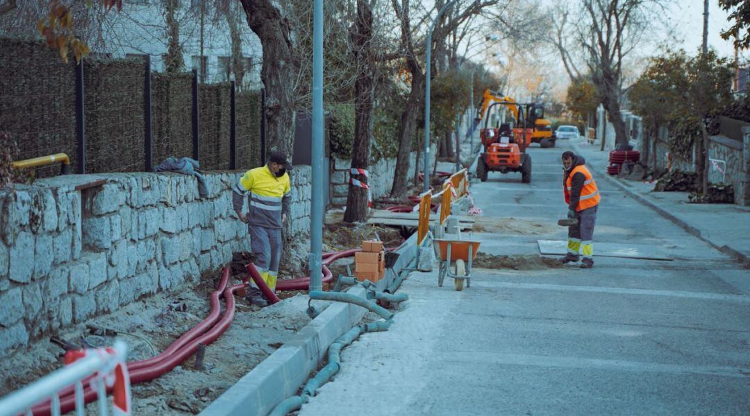 Dan comienzo las reformas de la Colonia de Las Vírgenes en Colmenar viejo