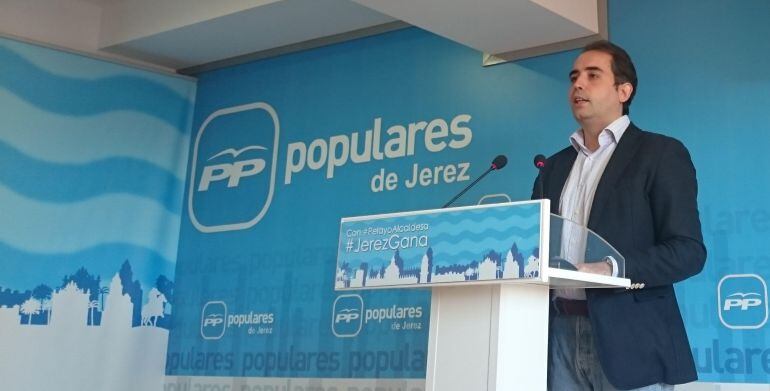 Antonio Saldaña, candidato a la alcaldía de Jerez del PP